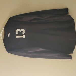 RAWLINGS jersey men's size medium black w/ white numbers CM jersey # 13